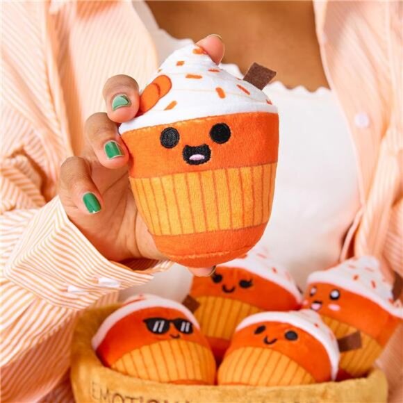 Emotional Support Lattes Soft & Cuddly Fall Plushies - Picture 4 of 5